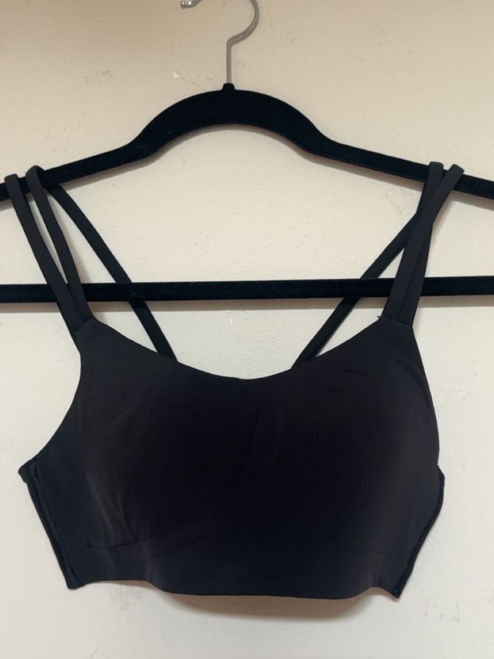 Like a Cloud Bra Light Support, B/C Cup, Black, Size 4